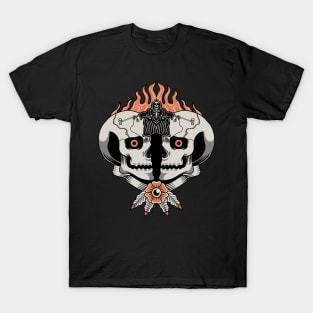 skull kiss T-Shirt